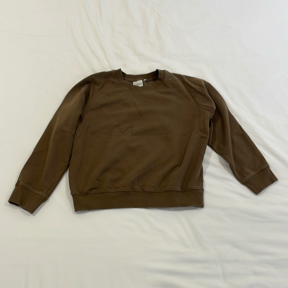 Richer Poorer Brown Crewneck Sweatshirt Size M